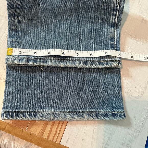 AG Adriano Goldschmied Saige High Rise Straight 12 Years Salvation 32 Stretch - Picture 8 of 11